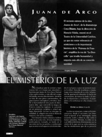 El misterio de la luz  [artículo] Virginia Rioseco