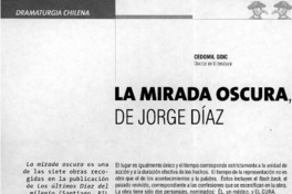 La mirada oscura, de Jorge Díaz