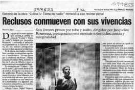 Reclusos conmueven con sus vivencias  [artículo] Marietta Santí