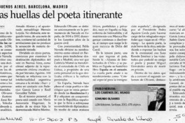 Tras las huellas del poeta itinerante :