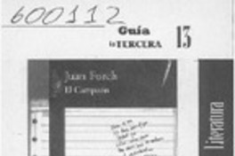 El campeón  [artículo]