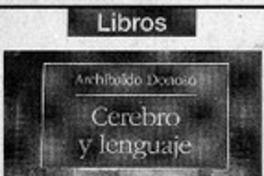 Cerebro y lenguaje  [artículo]