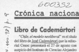 Libro de Cademártori