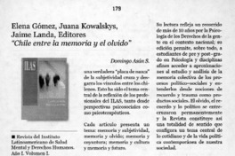 "Salud mental y psiquiatría, el modelo gravitacional"  [artículo] Domingo Asún S.