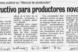 Instructivo para productores novatos  [artículo] M. A. F.