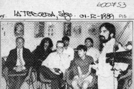 Charla sobre humor político  [artículo]