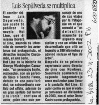 Luis Sepúlveda se multiplica  [artículo]