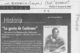 "La gesta de Cochrane"  [artículo] Susana Bravo