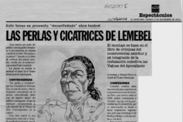 Las perlas y cicatrices de Lemebel  [artículo]