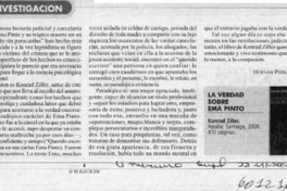 La verdad de Ema Pinto  [artículo] Hernán Poblete Varas