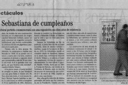 La Sebastiana de cumpleaños  [artículo]