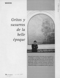 Gritos y susurros  [artículo] Roberto Merino
