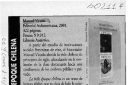 La belle époque chilena  [artículo] Francisca Lange