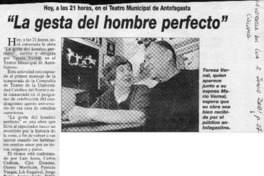 "La gesta del hombre perfecto"  [artículo]