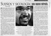 Sueños y sicología, una nueva mirada  [artículo] Romina de la Sotta