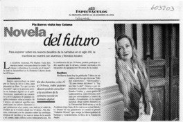 Novela del futuro  [artículo]