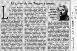 El libro de los juegos florales  [artículo]