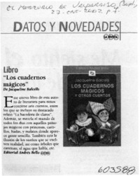 "Los cuadernos mágicos"  [artículo]