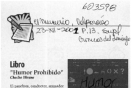 "Humor prohibido"  [artículo]