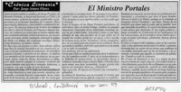 El Ministro Portales  [artículo] Jorge Arturo Flores