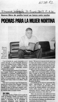 Poemas para la mujer nortina  [artículo]