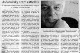 Jodorowsky entre estrellas  [artículo]
