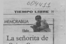 La señorita de Saint-Sauver  [artículo] Filebo