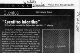 Cuentos  [artículo] Susana Bravo