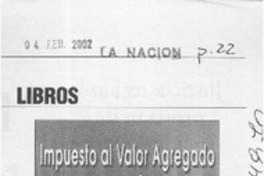 Impuesto al valor agregado en la enajenación de bienes y derechos  [artículo]