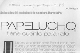 Papelucho tiene cuento para rato  [artículo] Loreto Novoa <y> Gabriela Püschel