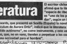 Literatura  [artículo]