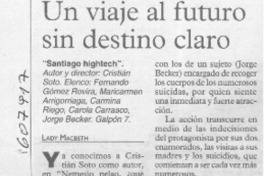 Un viaje al futuro sin destino claro  [artículo] Lady Macbeth