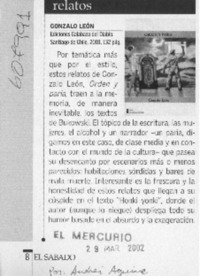 Orden y paria  [artículo] Andrés Aguirre