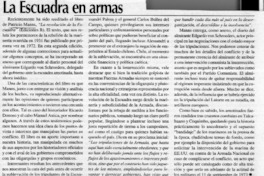 La escuadra en armas  [artículo] A. L.