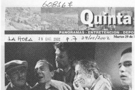 Festival de teatro de Valparaíso  [artículo] F. M. F.