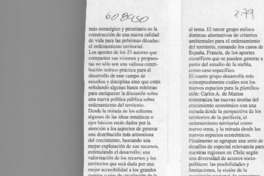 Territorio y medio ambiente  [artículo]