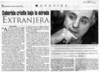 Soberbia criolla bajo la mirada extranjera  [artículo] Sergio Tanhnuz