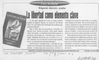 La libertad como elemento clave  [artículo]