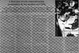 Libro nos revela concentración económica de los medios en Chile  [artículo]