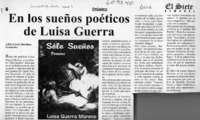 En los sueños poético de Luisa Guerra  [artículo] José Martínez Fernández