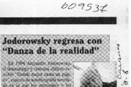 Jodorowsky regresa con "Danza de la realidad"  [artículo]