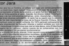 Víctor Jara  [artículo]