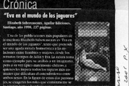 "Eva en el mundo de los jaguares"  [artículo]