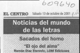 Sacados del horno  [artículo]