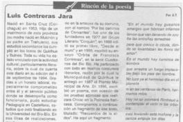 Luis Contreras Jara  [artículo] A. T.