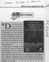 "De sueños azules y contrasueños"  [artículo]