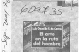 El arte en la ruta del hombre  [artículo]