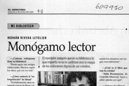 Monógamo lector  [artículo]