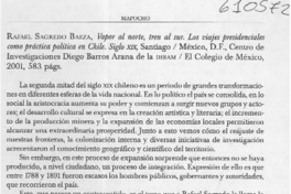 Vapor al norte, tren al sur  [artículo] Carlos Bascuñan E.