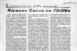 Nicanor Parra en Chillán  [artículo] Juan Gabriel Araya